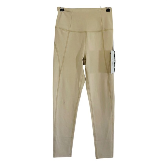 girlfriend collective Pants - NWT Girlfriend Collective High-Rise Compressive Leggings Oat #4008 Women XS